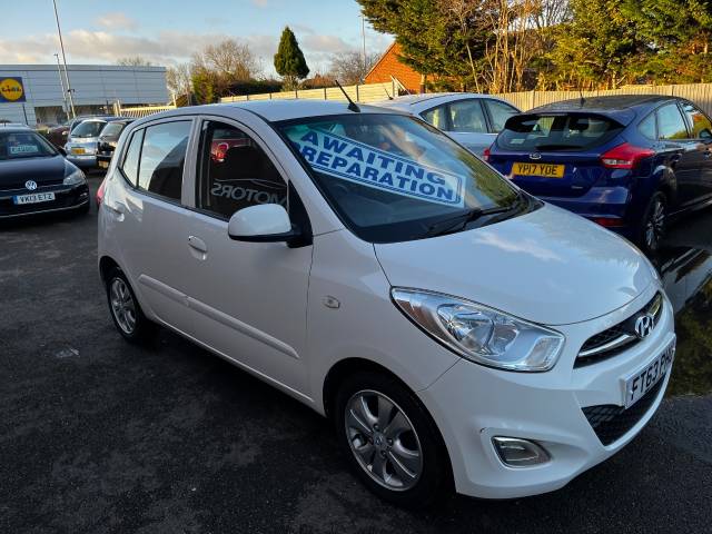 2014 Hyundai i10 1.2 ACTIVE WHITE 5dr HATCH, £20 TAX, 62 MPG, F.S.H