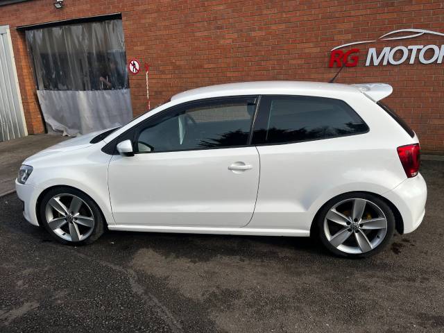 2011 Volkswagen Polo 1.2 TSI 105 SEL White 3dr