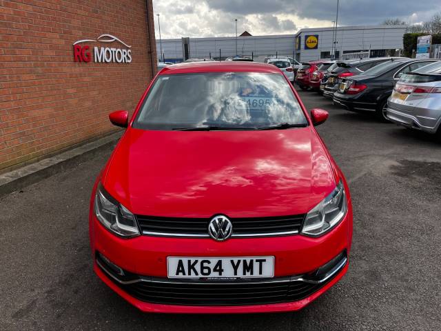 2014 Volkswagen Polo 1.4 TDI 90 SEL Red 5dr Hatch,