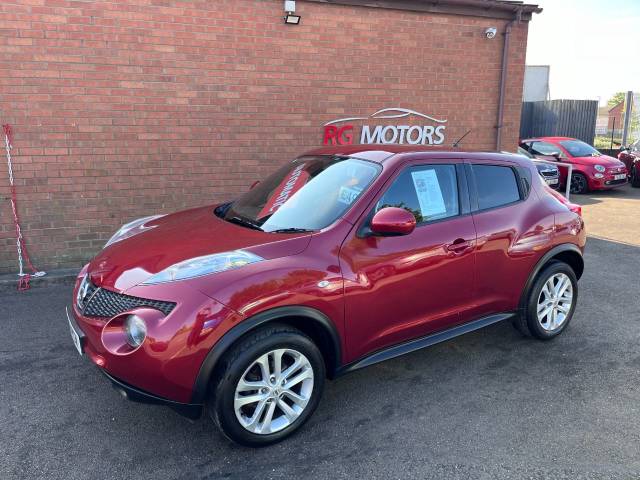 Nissan Juke 1.6 Tekna AUTO Red 5dr Hatch, Nice Spec, Finance, PX Welcome Hatchback Petrol Red