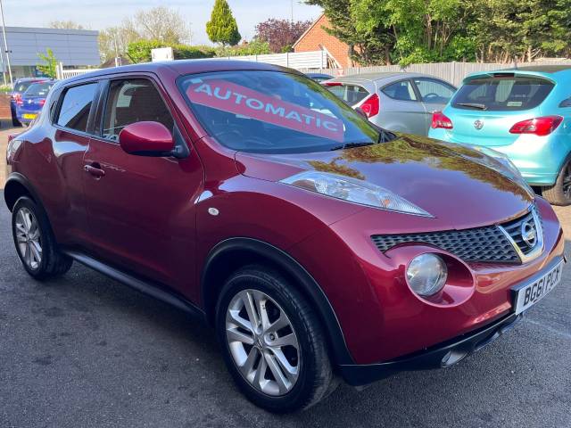 2012 Nissan Juke 1.6 Tekna AUTO Red 5dr Hatch, Nice Spec, Finance, PX Welcome