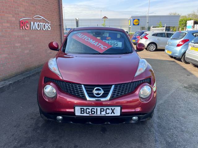 2012 Nissan Juke 1.6 Tekna AUTO Red 5dr Hatch, Nice Spec, Finance, PX Welcome