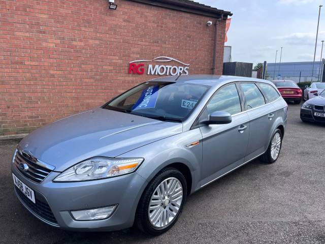 Ford Mondeo 2.0 TDCi Ghia 5dr AUTO Estate [140] Estate Diesel Silver