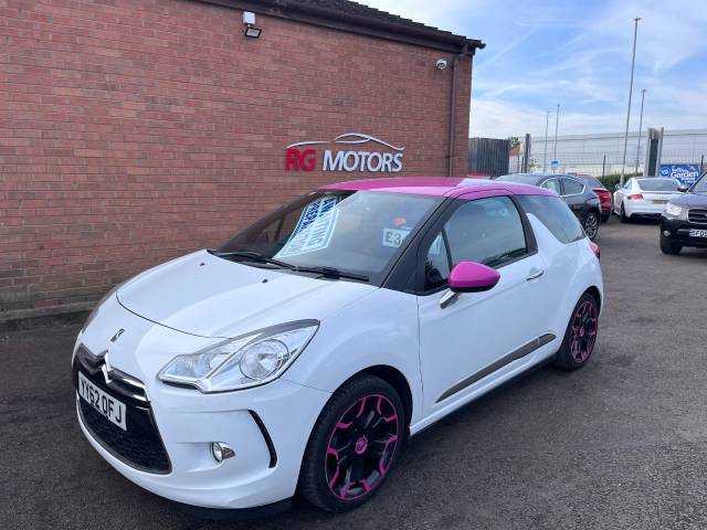 Citroen DS3 1.6 e-HDi Airdream DStyle Plus White 3dr Hatch Hatchback Diesel White