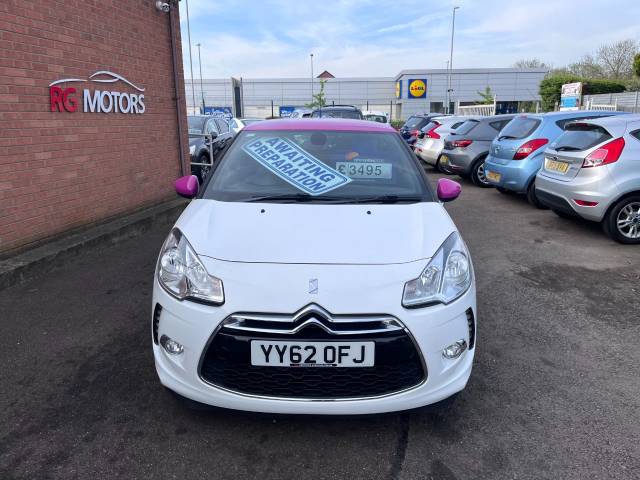 2013 Citroen DS3 1.6 e-HDi Airdream DStyle Plus White 3dr Hatch