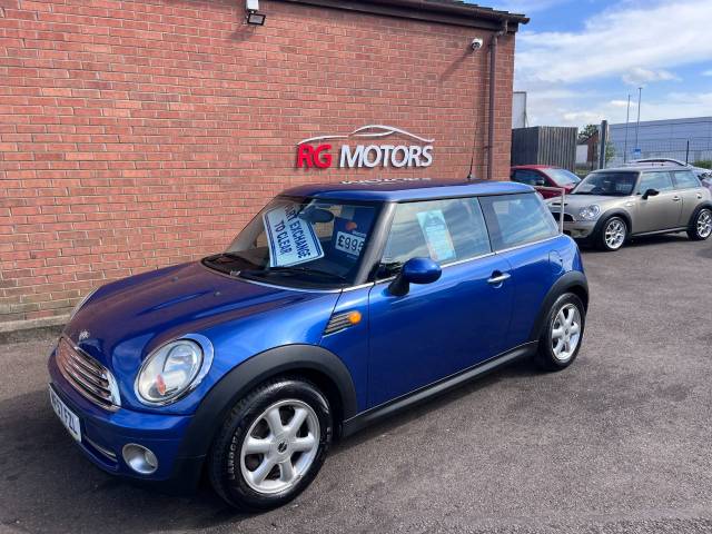 Mini Hatchback 1.6 Cooper Blue 3dr Hatch, Full Mot, Valet, Service, Hatchback Petrol Blue