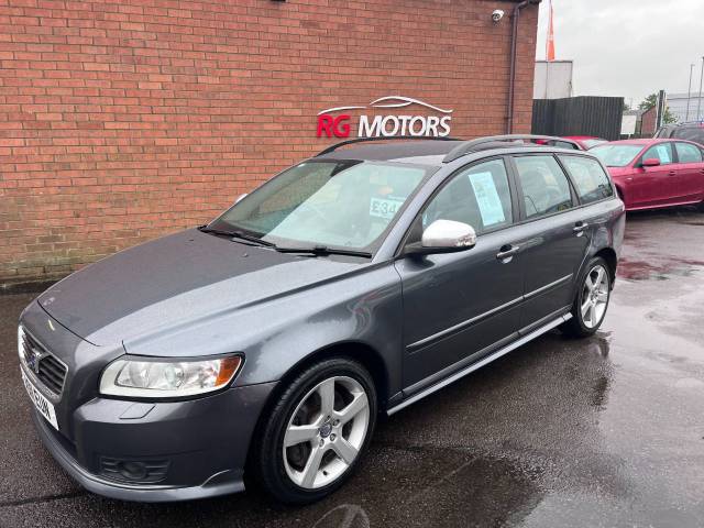 Volvo V50 2.0 D3 [150] R DESIGN Grey 5dr Estate Estate Diesel Grey