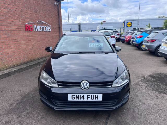 2014 Volkswagen Golf 1.6 TDI 105 S Black 5dr Hatch