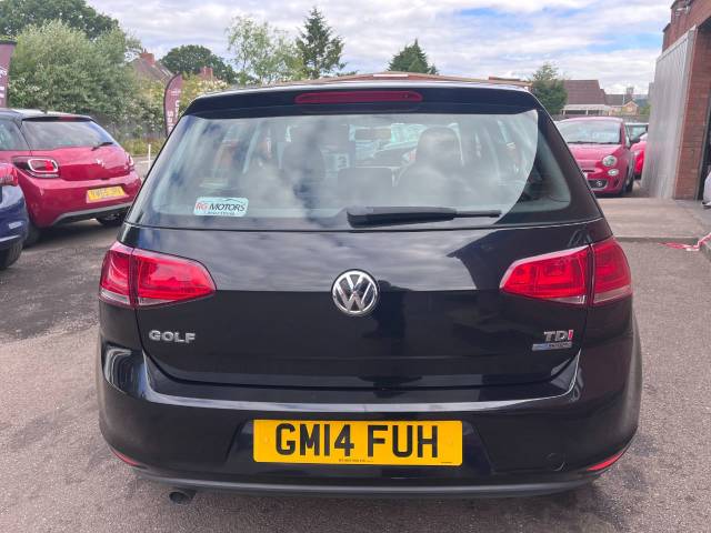 2014 Volkswagen Golf 1.6 TDI 105 S Black 5dr Hatch