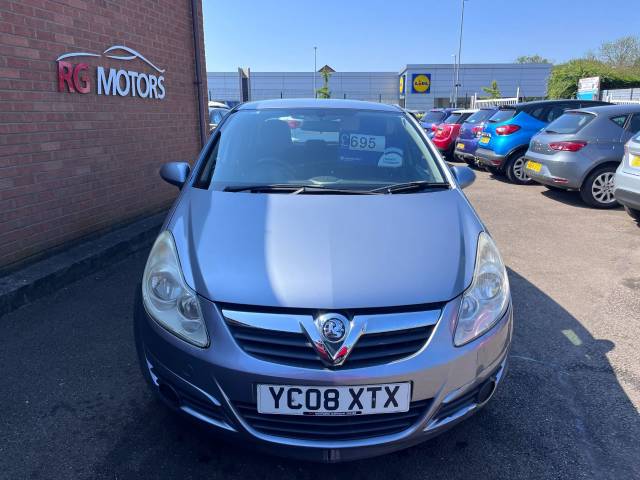 2008 Vauxhall Corsa 1.2i 16V Breeze Silver 5dr Hatch