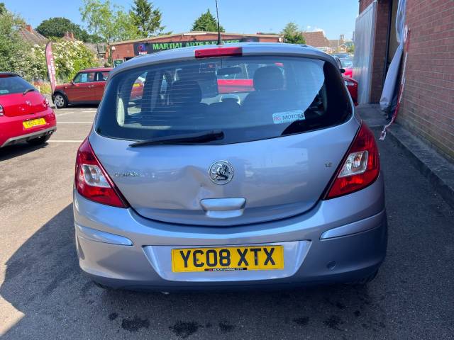 2008 Vauxhall Corsa 1.2i 16V Breeze Silver 5dr Hatch