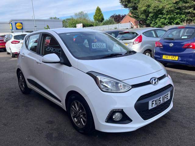 2015 Hyundai i10 1.2 Premium White 5dr Hatch