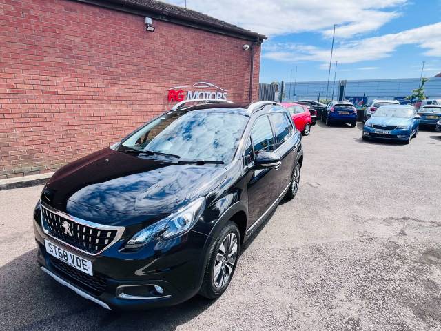 Peugeot 2008 1.2 PureTech Allure 5dr Hatch Hatchback Petrol Black