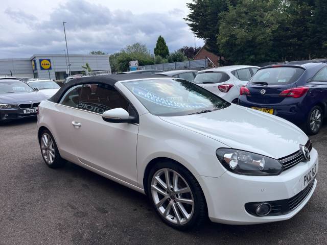 2012 Volkswagen Golf 1.4 TSI GT White 2dr Cabriolet