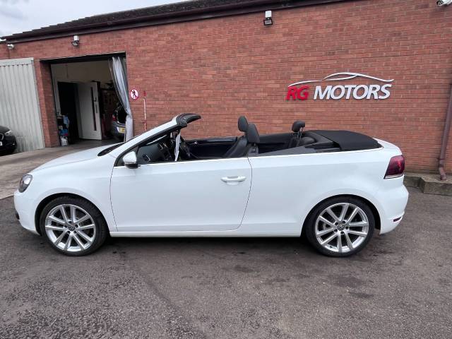 2012 Volkswagen Golf 1.4 TSI GT White 2dr Cabriolet