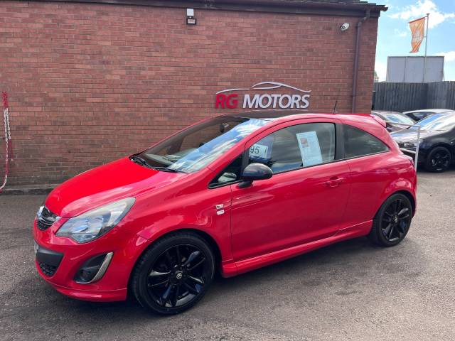 Vauxhall Corsa 1.2 Limited Edition Red 3dr Hatch Hatchback Petrol Red