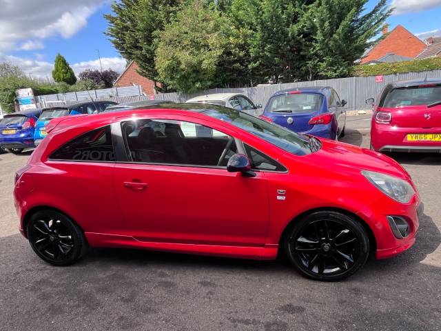 2012 Vauxhall Corsa 1.2 Limited Edition Red 3dr Hatch