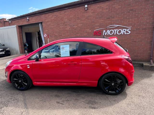 2012 Vauxhall Corsa 1.2 Limited Edition Red 3dr Hatch