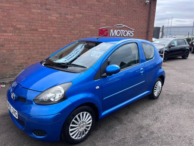 Toyota Aygo 1.0 VVT-i Blue 3dr Hatch Hatchback Petrol Blue