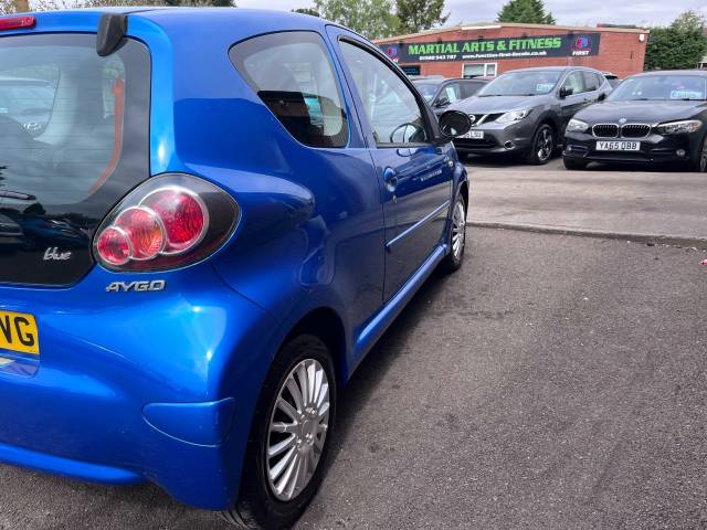 2010 Toyota Aygo 1.0 VVT-i Blue 3dr Hatch