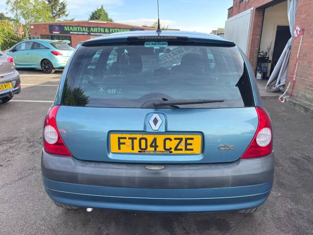 2004 Renault Clio 1.2 16V Dynamique Blue 3dr Hatch