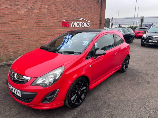 Vauxhall Corsa 1.2 Limited Edition Red 3dr Hatch Hatchback Petrol Red