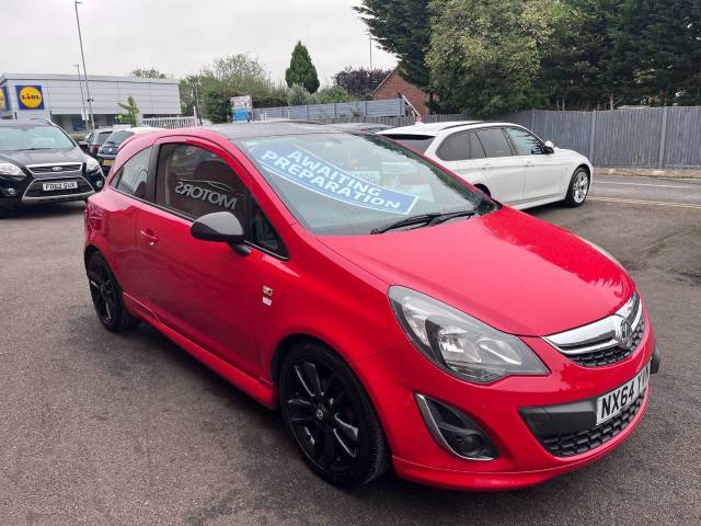 2014 Vauxhall Corsa 1.2 Limited Edition Red 3dr Hatch