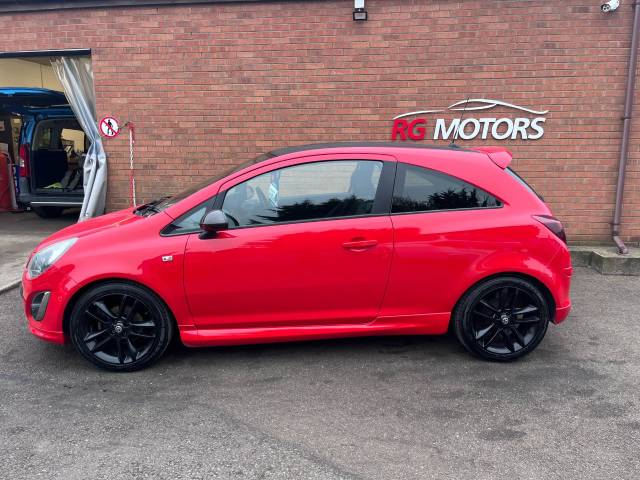 2014 Vauxhall Corsa 1.2 Limited Edition Red 3dr Hatch