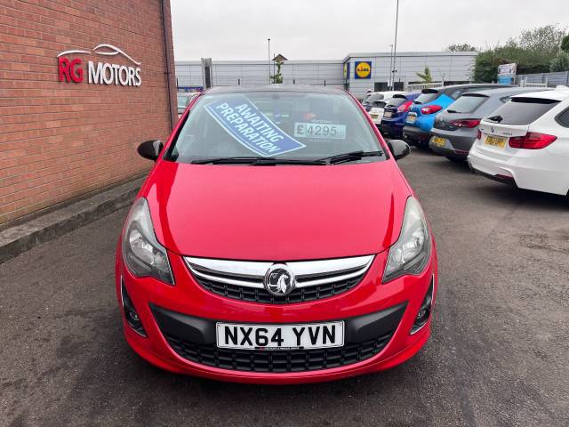 2014 Vauxhall Corsa 1.2 Limited Edition Red 3dr Hatch