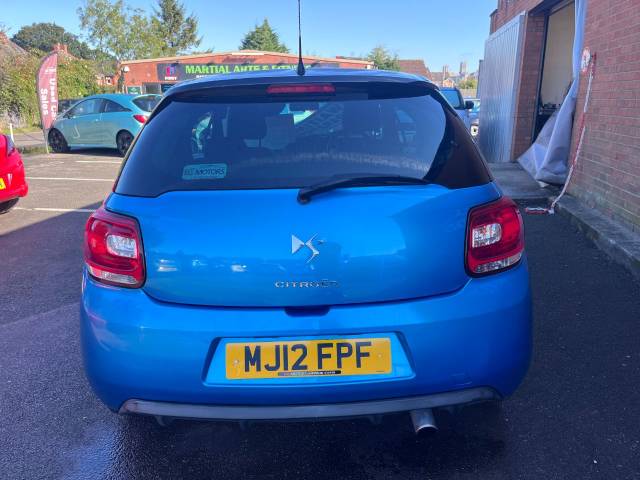 2012 Citroen DS3 1.6 VTi 16V DStyle Blue 3dr Hatch