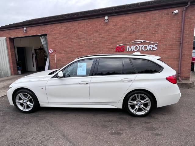 2014 BMW 3 Series 2.0 320d xDrive M Sport White 5dr Estate