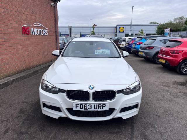 2014 BMW 3 Series 2.0 320d xDrive M Sport White 5dr Estate