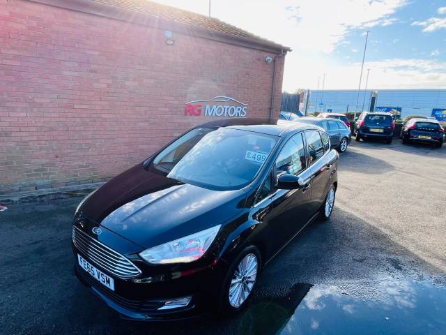 Ford C-MAX 1.0 EcoBoost 125 Titanium Black 5dr MPV MPV Petrol Black