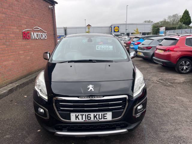 2016 Peugeot 3008 1.6 e-HDi Active Black 5dr Auto Hatch,