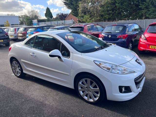 2010 Peugeot 207 1.6 VTi GT White 2dr Convertible