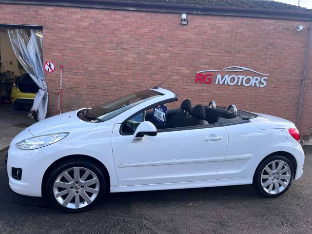 2010 Peugeot 207 1.6 VTi GT White 2dr Convertible