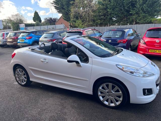 2010 Peugeot 207 1.6 VTi GT White 2dr Convertible