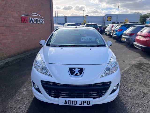 2010 Peugeot 207 1.6 VTi GT White 2dr Convertible