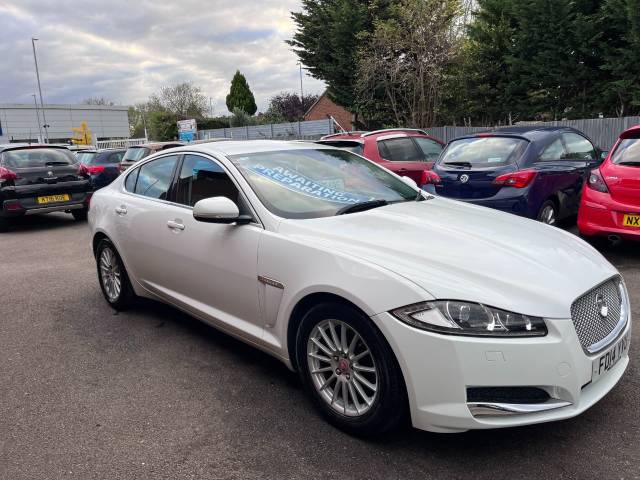 2014 Jaguar XF 2.2d [163] SE White 4dr Auto