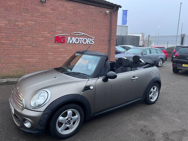 2011 Mini Convertible 1.6 One Silver 2dr Cabriolet