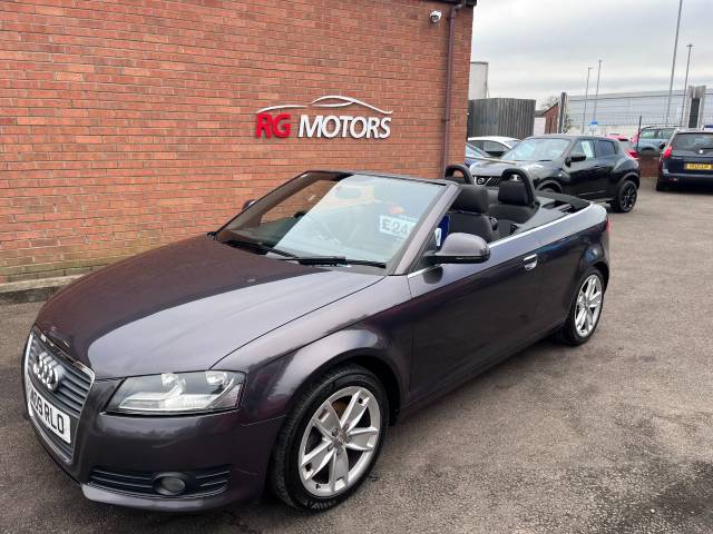 Audi A3 2.0 TDI Sport Grey 2dr Cabriolet Convertible Diesel Grey