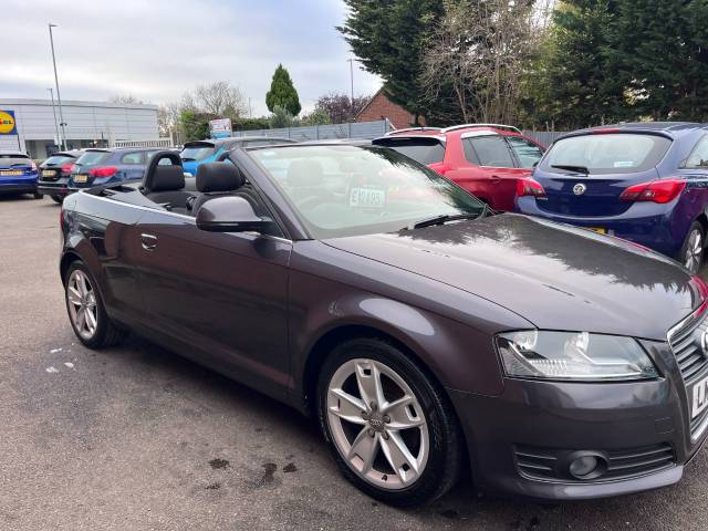 2009 Audi A3 2.0 TDI Sport Grey 2dr Cabriolet