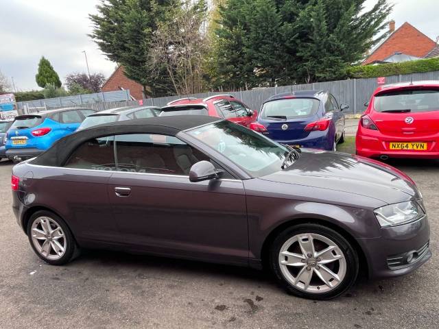 2009 Audi A3 2.0 TDI Sport Grey 2dr Cabriolet