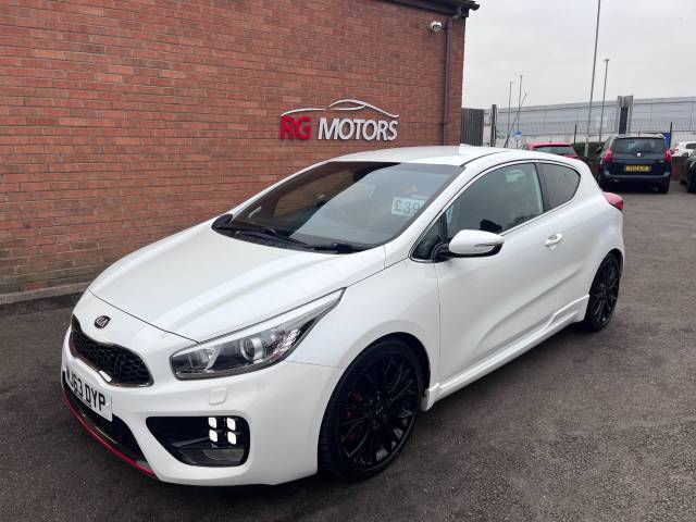 Kia Pro Ceed 1.6T GDi GT Tech White 3dr Hatch Hatchback Petrol White