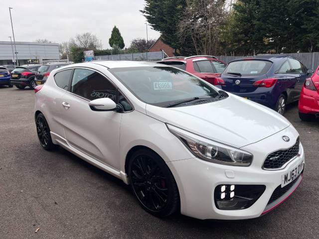 2013 Kia Pro Ceed 1.6T GDi GT Tech White 3dr Hatch