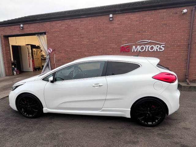 2013 Kia Pro Ceed 1.6T GDi GT Tech White 3dr Hatch