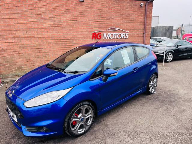 Ford Fiesta ST 1.6 EcoBoost Blue 3dr Hatch Hatchback Petrol Blue