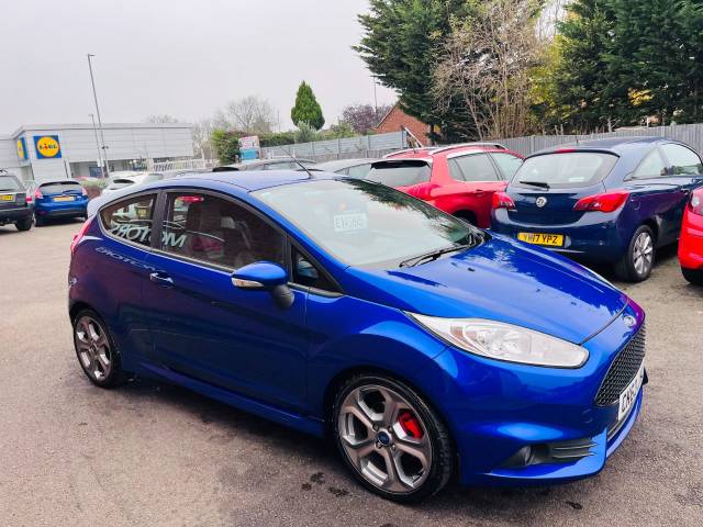 2013 Ford Fiesta ST 1.6 EcoBoost Blue 3dr Hatch