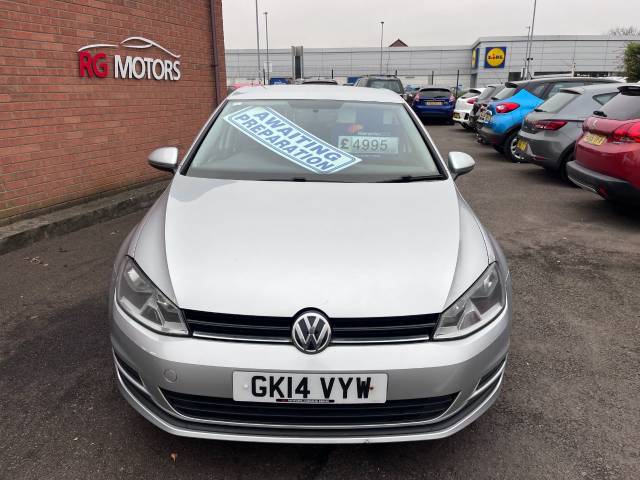 2014 Volkswagen Golf 1.6 TDI 105 S Silver 5dr Hatch