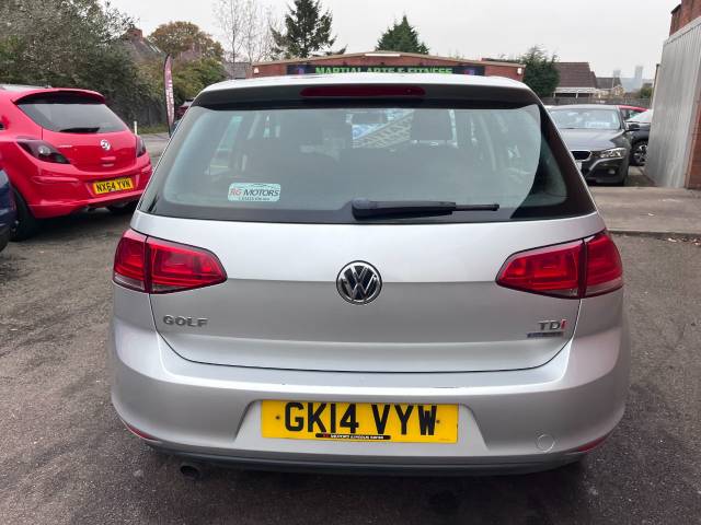 2014 Volkswagen Golf 1.6 TDI 105 S Silver 5dr Hatch